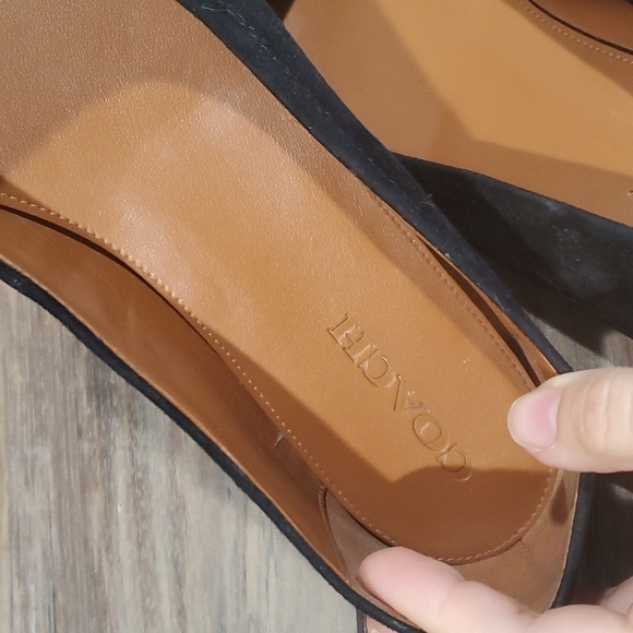 Coach Leila slip on Loafer shoes ballet sz 9.5B - Picture 14 of 14